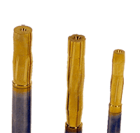 Build an AR-15: Choosing and Installing the Barrel Buttons like this swage (press) rifling grooves into the bore.