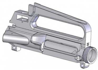 Build an AR:15--Intro to Uppers The availability of CAD files and CNC machines means there are any number of available variations.
