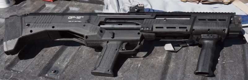 DP-12 Review--A Functional Double Barrel Bullpup Compact--only 29" overall length.