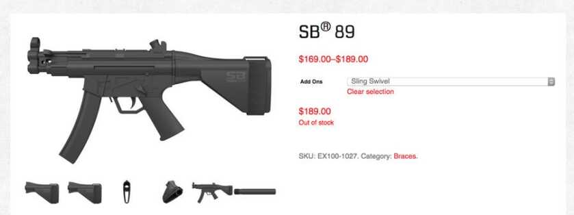 New Line-Up From SB-Tactical--More than a SIG Brace SB 89 2