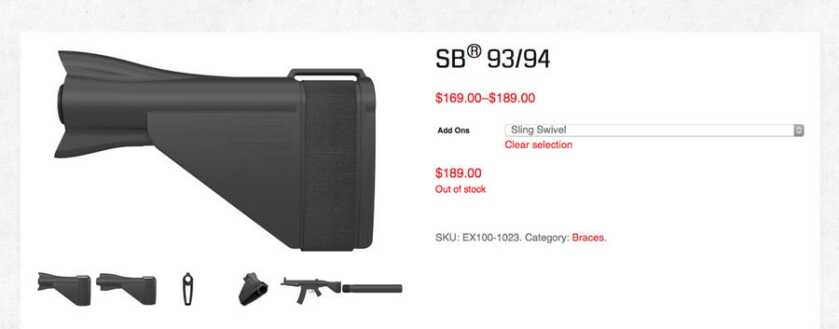 New Line-Up From SB-Tactical--More than a SIG Brace SB 93-94 1