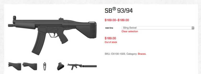 New Line-Up From SB-Tactical--More than a SIG Brace SB 93-94 2