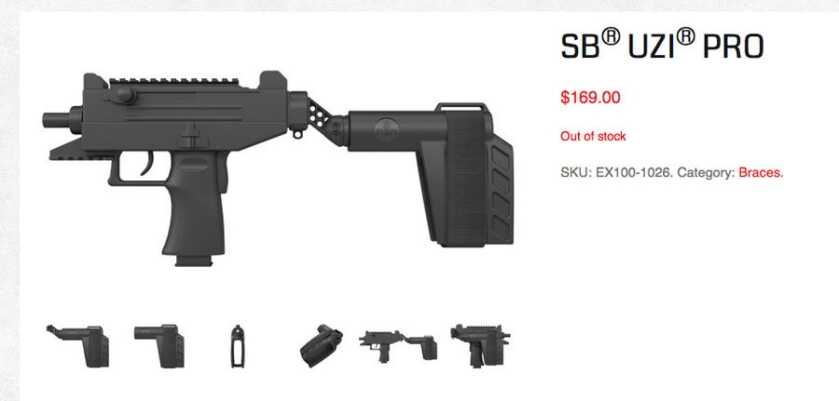 New Line-Up From SB-Tactical--More than a SIG Brace SB UZI PRO 2