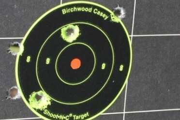 Monday Gun Day Giveaway: Springfield Armory M1A National Match Iron sights at 100 yards? I'll admit it isn't my strong suit. But I'm pleased with how I shot the National Match. Let's just say the rifle is far more capable than I am.
