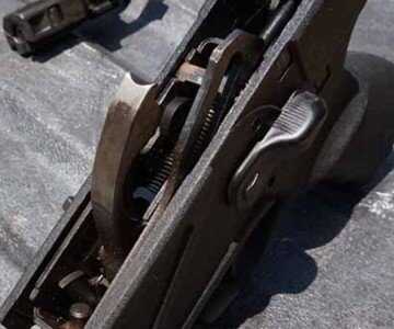 The internals of the lower are just as easily accessible. 
