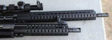 The barrel of the pistol is not that much shorter than the rifle. It comes in at 10 inches.