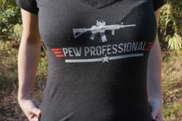 Bra Carry with the Flashbang But the printing is really minimal.