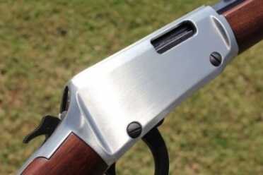 Henry Frontier Carbine Evil Roy Edition There's no decoration on the receiver.