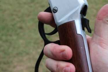 Henry Frontier Carbine Evil Roy Edition Then hit the trigger as you close the action. It can be done quickly and accurately.