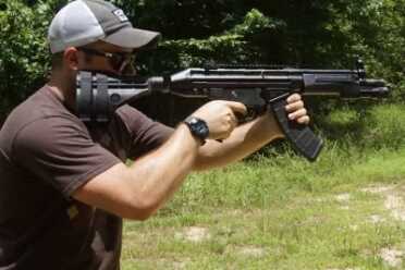Need to make a pin-point accurate shot? Pull the brace up to your cheek. This allows the ATF to sleep through the night, as it isn't as scary as the gun being shouldered.