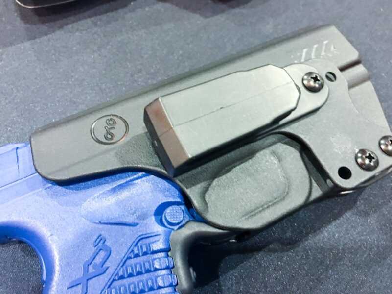 Blade-tech custom designed these injection molded holsters for the Carry 9 promotion.