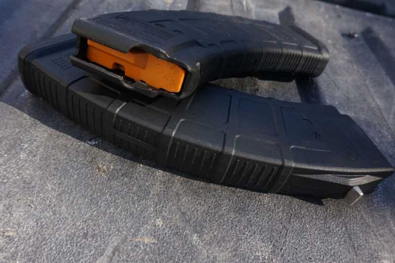 The Galil Ace--7.62 x 39 Perfected The new Magpul mags have steel reinforcement.
