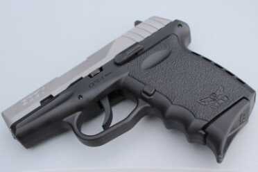 The double-stack mags hold 10 rounds. They sacrifice capacity for a shorter grip.