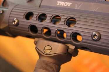 Troy Takes on the AK-47 Add a vertical grip, too.