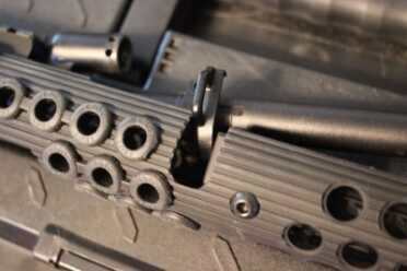 Troy Takes on the AK-47 Cut outs fit existing parts with tolerances just forgiving enough for basic manufacturing variations.