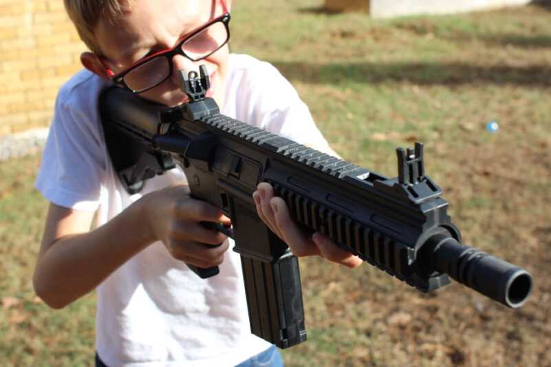 A good teaching tool for an 8 year old who wants to learn to shoot.