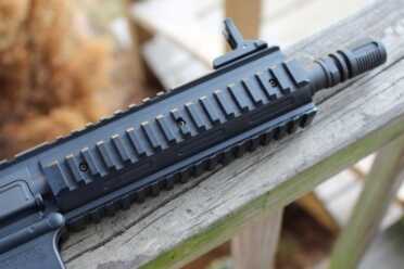 The rails are so much nicer than what you'd typically find on a BB gun.