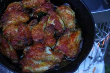 Prepping 101: Off Grid Heating With Diesel and Oil There was no off taste to the chicken wings I cooked. I wish I had tried a dutch oven, but I really need to do a whole article on how to use dutch ovens.