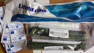 Prepping 101: Bury a Rifle and Some Food Lifestraws are now on Ebay for like ten bucks each as military surplus. You might want to think about putting some of them and water purification tabs in your bucket.