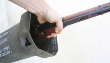 Prepping 101: Bury a Rifle and Some Food After about 4 months in the elements, this Mosin Nagant M44 came out of the cylinder can in the same condition it went it, with no desiccant or O2 absorber.