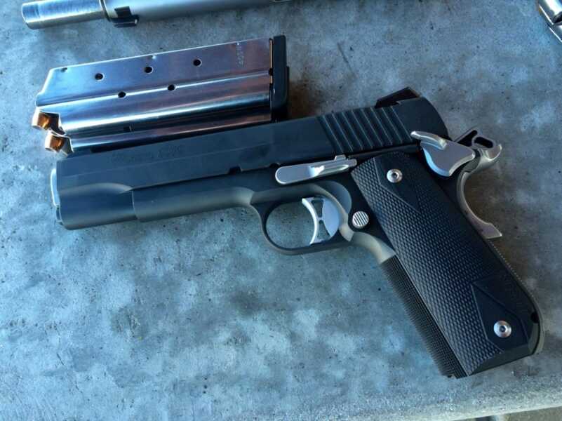 Most Interesting Guns of 2015 The Sig Sauer Nightmare: a 1911 chambered in .357 Sig.