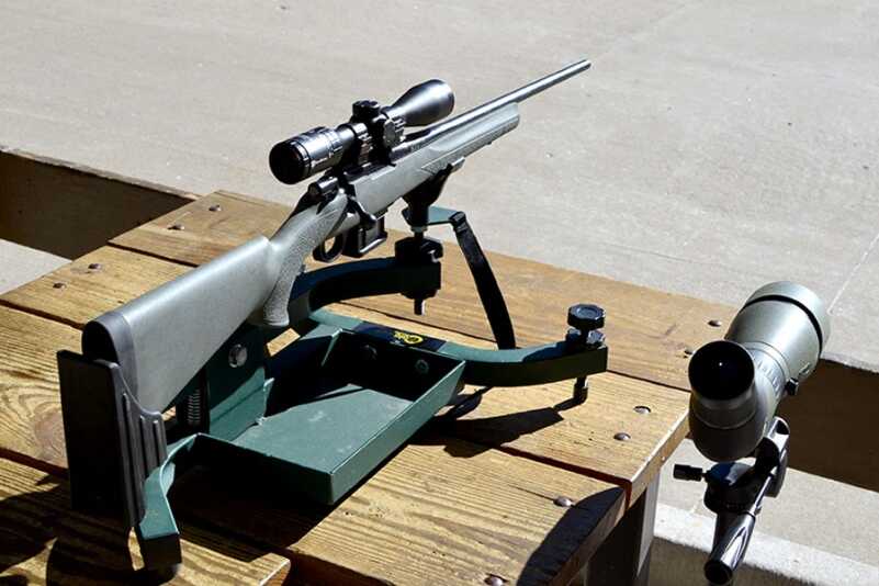 Many of the Howa rifles are available as packages, with scopes ready for sighting in.