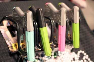 Heizer's New Semi-Auto is the Thinnest Yet--SHOT Show 2016 And for those of you who want to accessorize, they've got colors to choose from.