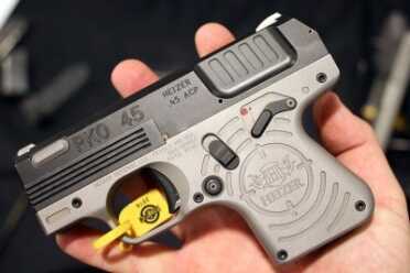 Heizer's New Semi-Auto is the Thinnest Yet--SHOT Show 2016 The whole package is compact enough to fit in a pocket.