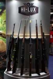 Hi-Lux Vintage Riflescopes — SHOT Show 2016 A rack of old school.