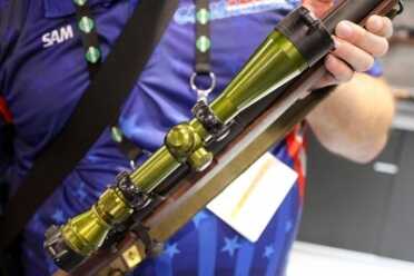 Hi-Lux Vintage Riflescopes — SHOT Show 2016 It even comes in the original, albeit ugly, green!