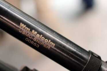 Hi-Lux Vintage Riflescopes — SHOT Show 2016 William Malcolm USMC Sniper.