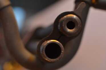 New Savage 22Mag. Semi-Auto + Takedown Model 42 - Shot Show 2016 Take down business end.