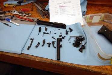 Parts in process.