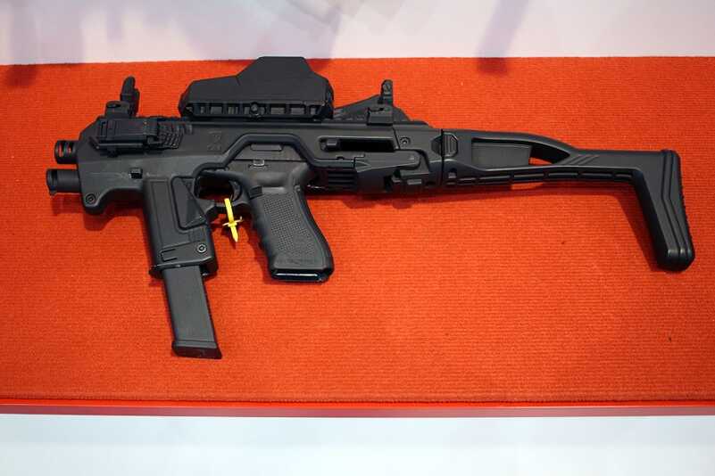 CAA Introducing the Brace-Equipped MIC-RONI-STAB — SHOT Show 2016 caa roni 4
