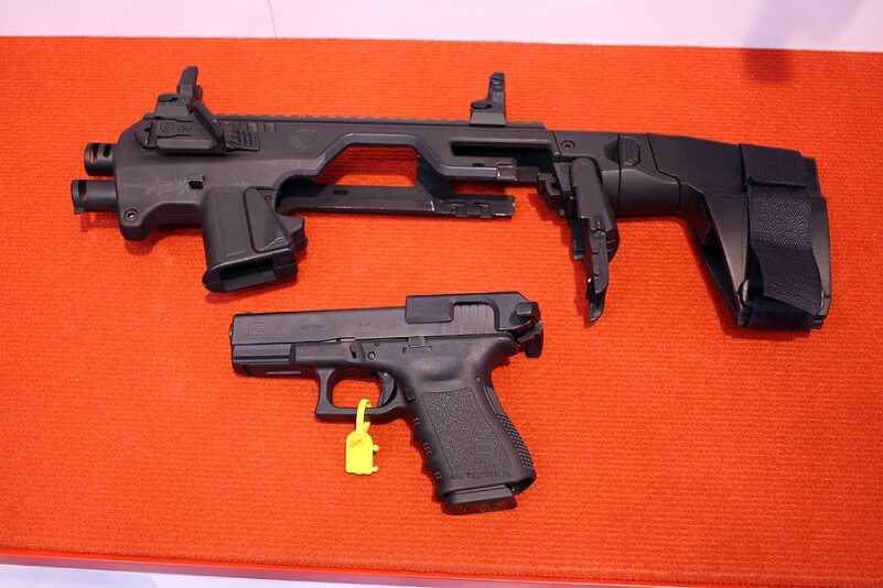 CAA Introducing the Brace-Equipped MIC-RONI-STAB — SHOT Show 2016 caa roni 7