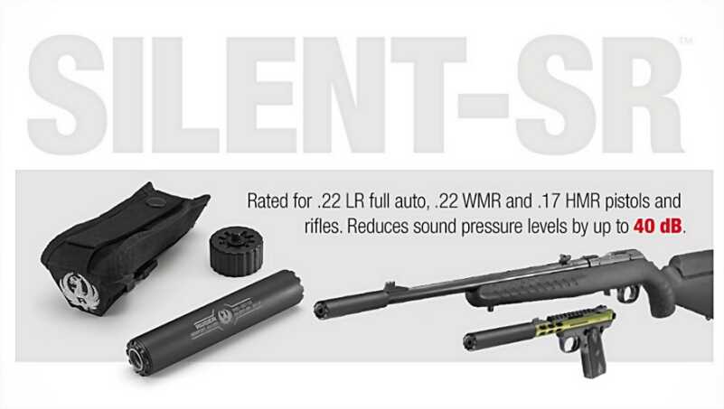 Ruger's Breaking onto the NFA Scene with Silent-SR 22 Suppressor ruger silent sr