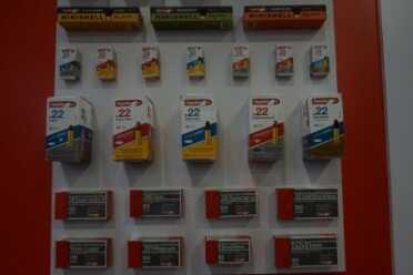 Aguila Ammunition.  They will have .22lr this year.  