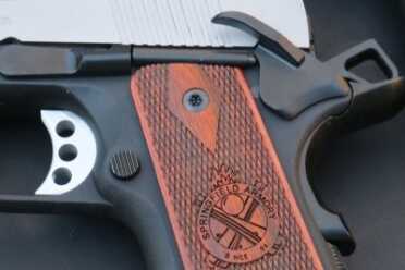 Enhanced Micro Pistol (EMP) from Springfield Armory The ambidextrous controls are exactly what you would expect from Springfield's 1911s.