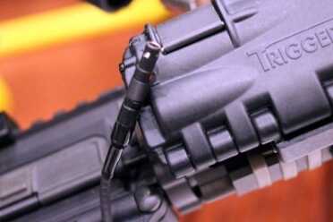 Trigger Activated Lights and Lasers? Trigger Point Technology--SHOT Show 2016 The push button switch also has a secure connection.