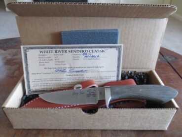 White River Knife & Tool Presents A Perfect Pack Knife: The 'Sendero Classic' The whole package.