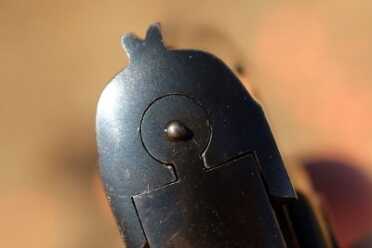 The Baby Browning--a Micro Classic The rear sight.