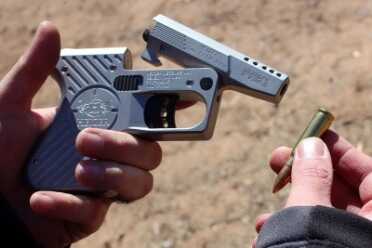 Heizer's Pocket AK and Pocket AR--7.62x39 and .223 Hand Cannon Review Big round. Little gun. Practical and fun.