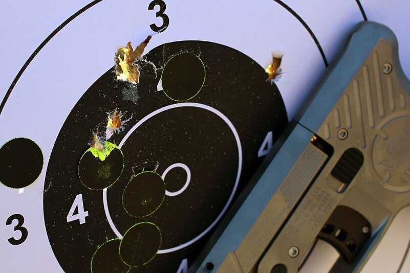 Heizer's Pocket AK and Pocket AR--7.62x39 and .223 Hand Cannon Review 7.62x39 in the black. Mostly.