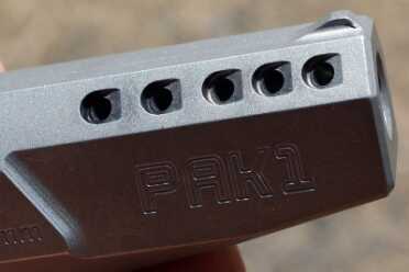 Heizer's Pocket AK and Pocket AR--7.62x39 and .223 Hand Cannon Review The porting helps tame recoil.