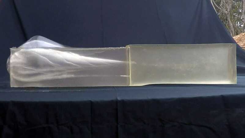 Sig .38 Super Ammunition Test Excellent energy dispersion at point of entry.