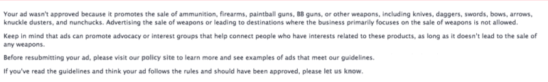 Facebook rejected our ads multiple times in the past.  But now they're approving them.  What gives?  
