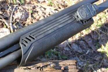 The railed forend.