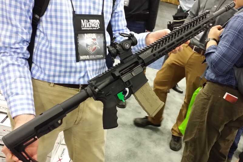 Freedoms Munitions Showcases New Seekins Precision GI Rifle — NRA 2016 The new Seekins Precision GI Rifle from Freedom Munitions delivers extreme .223 Wylde performance in a very affordable package.