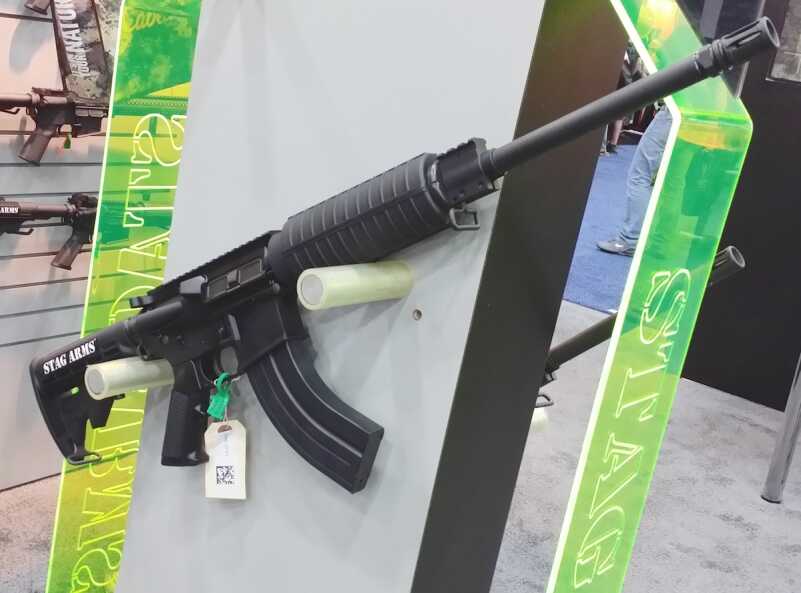 The Enemy Within: Stag Arms 7.62x39mm AR Carbine -- NRA 2016 The new AR from Stag Arms in 7.62x39mm offers the familiar handling characteristics of an M4 Carbine-style rifle with the punch and power of the Soviet-designed cartridge.