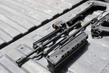 The gun is easy to break down and service.
